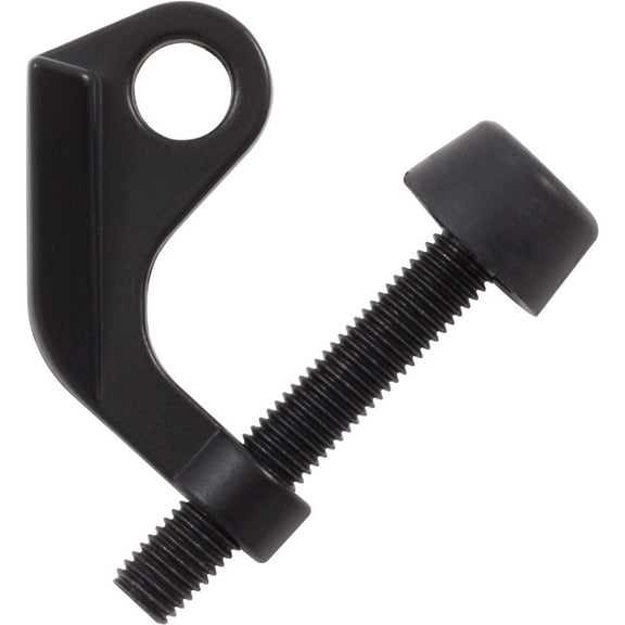 Door Protector Hinge Pin Door Stop with Colored Tips, Matte Black by Stone Harbor Hardware