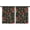 Red Mushroom Gnome, variant on Blackout Kids Curtains,Red Mushroom Gnome Dark Green Pattern Childrens Insulated Curtains Set Of 2,Bedroom Essentials,Toddler Room Decor 42"x54"