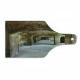 thumbnail image 1 of Vintage Cutting Board, Brick Arches Dry Tortugas Old Fort Historic Heritage Tourist Attraction Vintage Design, Tempered Glass Cutting and Serving Board, Wine Bottle Shape, Brown, by Ambesonne, 1 of 1