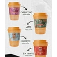 thumbnail image 5 of Gold Cup Instant Cappuccino, Rich Creamy Indulgence (6 Pack Cup (BPA-BPS FREE) Made in Türkiye, 5 of 7