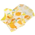 thumbnail image 3 of Camisas de verano para perros con estampado de limón, transpirables y frescas, hawaianas, para cachorros, gatos y perros pequeños y medianos (XL), 3 of 14