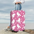 thumbnail image 7 of Disketp Cute Poodle Dog Elastic Travel Luggage Cover Travel Suitcase Protective Cover For Trunk Case Apply To 18''-32'' Suitcase Cover-X-Large, 7 of 7