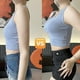 thumbnail image 4 of TSADFHJI Women's Comfortable Sexy and Traceless Ice Silk Top Brace with Less Steel Rims and Adjustable Bra Bras for Women 2 Piece Cotton Women Bras Plus Size Costume Outfit Women's Bras Black XL, 4 of 7