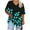 Z13, variant on 4X Women's Plus Size Short Sleeve V-Neck Tops Printed Casual Shirts Under $10