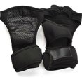 thumbnail image 1 of 1Pairs Weightlifting Training Gloves For Men Women Fitness Sports Body Building Gymnastics Gym(Style C,Black,L), 1 of 4