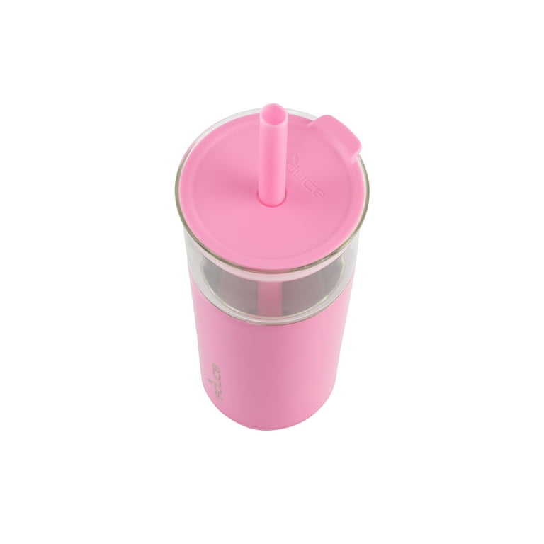 Buy Welour Glass Pink Stanley Tumbler With Lid Straw And