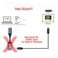 thumbnail image 5 of CY HDMI Type C Female Source to HDMI Cable, Black and purple, 5 of 7