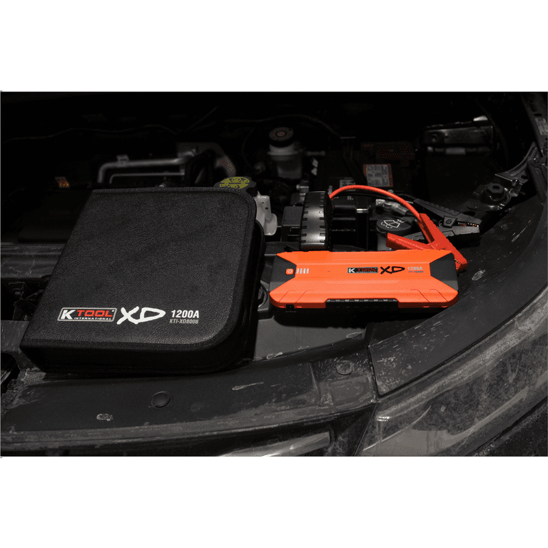 K Tool International Power Bank Jump Starter, 16000 mAh Portable
