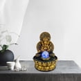 thumbnail image 3 of Estatuas de agua interior Perfecl Feng Shui Meditación LED, 3 of 7