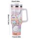 thumbnail image 2 of Vaso aislado de 40 onzas botella de agua de acero inoxidable regalos para mujeres hombres ella y él, 2 of 6