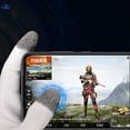 High Sensitive Game Gloves for PUBG Mobile Game Two Finger Sleeve Press ...