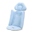 thumbnail image 4 of Cojín para cochecito de bebé, colchón para carrito, lavable a máquina, forro para asiento transpirable y cálido para invierno, forro para cochecito Azul Hugo Cojín para cochecito, 4 of 10