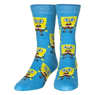 SpongeBob SquarePants Boys No Show Socks, 16-Pack, Sizes S-L 
