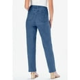 thumbnail image 6 of Roaman's Women's Plus Size 24/7 Stretch Straight Leg Jean, 6 of 6