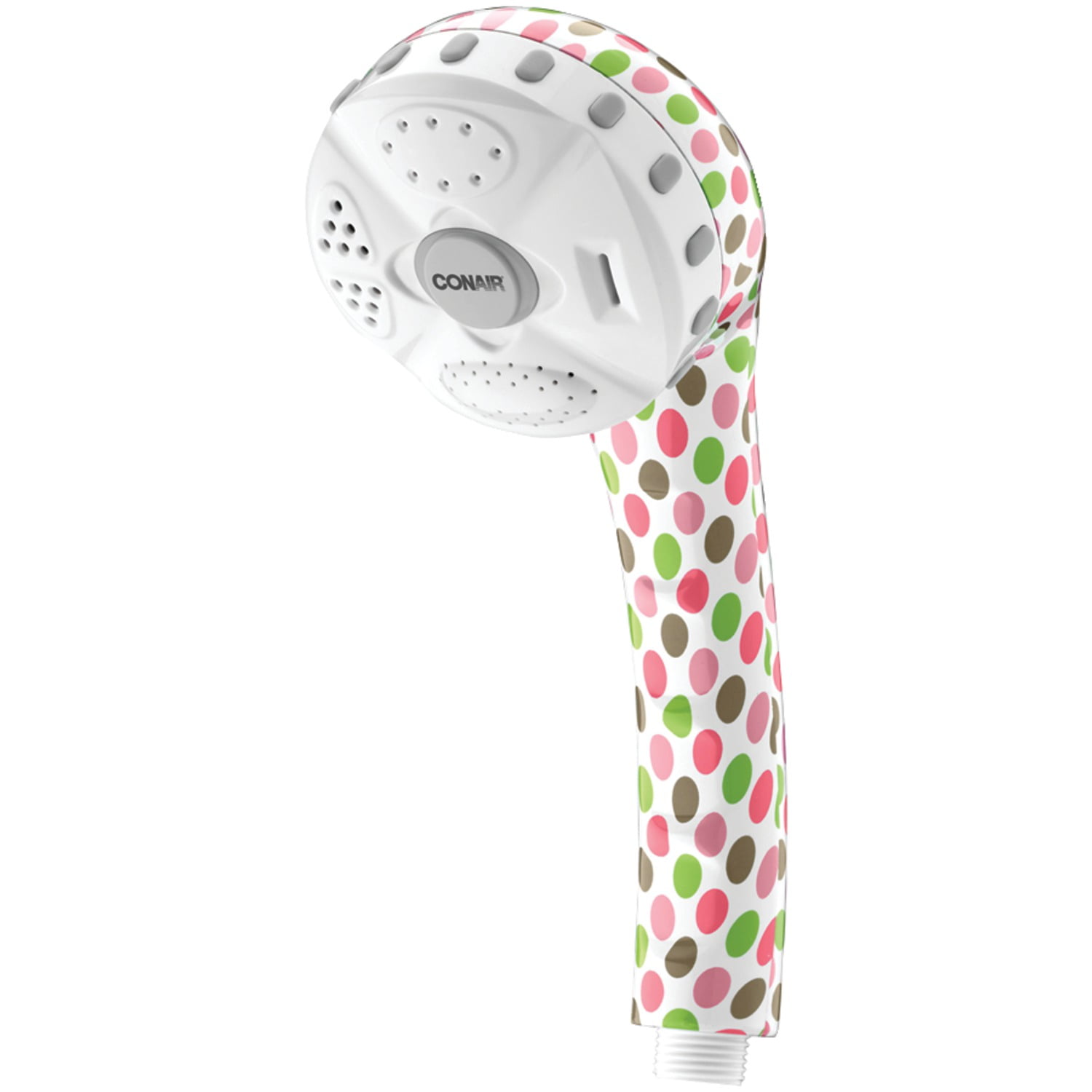 Conair Ch6 4setting Handheld Showerhead (polkadot Finish Design