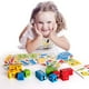 thumbnail image 5 of Expresiones de madera Bloques a juego Rompecabezas Cubos de construcción Juguete Borad Juegos Educativos Montessori Juguetes kaili Sencillez, 5 of 5
