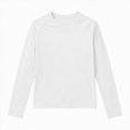 thumbnail image 3 of WXFAZCVU Boys Swim Shirt Long Sleeve Bathing Suits Lightweight Sun Outdoor Beach Swimwear Size 11-12 Years, 3 of 5