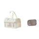 thumbnail image 4 of Bolsa de transporte para mascotas, bolso cruzado de gran capacidad, plegable, práctico bolso de viaje para mascotas, bolso multifunción para viajes de Bolsa para gatos con tapete, 4 of 9