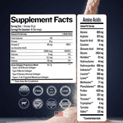 Grow Vitamin Collagen Powder with Biotin & Vitamin C for Hair, Skin, Nails & Joints | Grass-Fed, Unflavored, 41 Servings