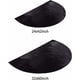 thumbnail image 4 of Alfombrilla ignífuga, alfombrilla protectora para suelo, alfombrilla para chimenea, alfombrilla para chimenea, alfombrilla ignífuga, protector de suelo para estufa, chimenea (negro, tamaño:, 4 of 5