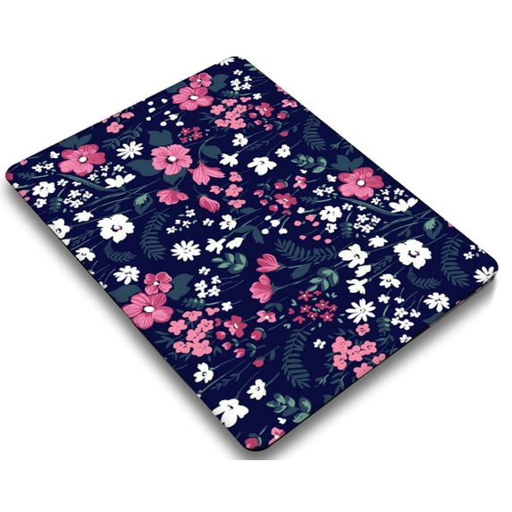KSK KAISHEK Compatible MacBook Pro 16" Case 2020 - 2019 Rel. Model A2141, Plastic Hard Shell Case Cover + Black Keyboard Cover, Flowers 271