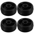 thumbnail image 2 of Miangastore Roues de Tricycle de Rechange Noires 4 Pcs 2 Po, 2 of 8