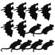 thumbnail image 2 of 12 piezas de juguetes de Halloween para decoraciones de Halloween, 2 of 3