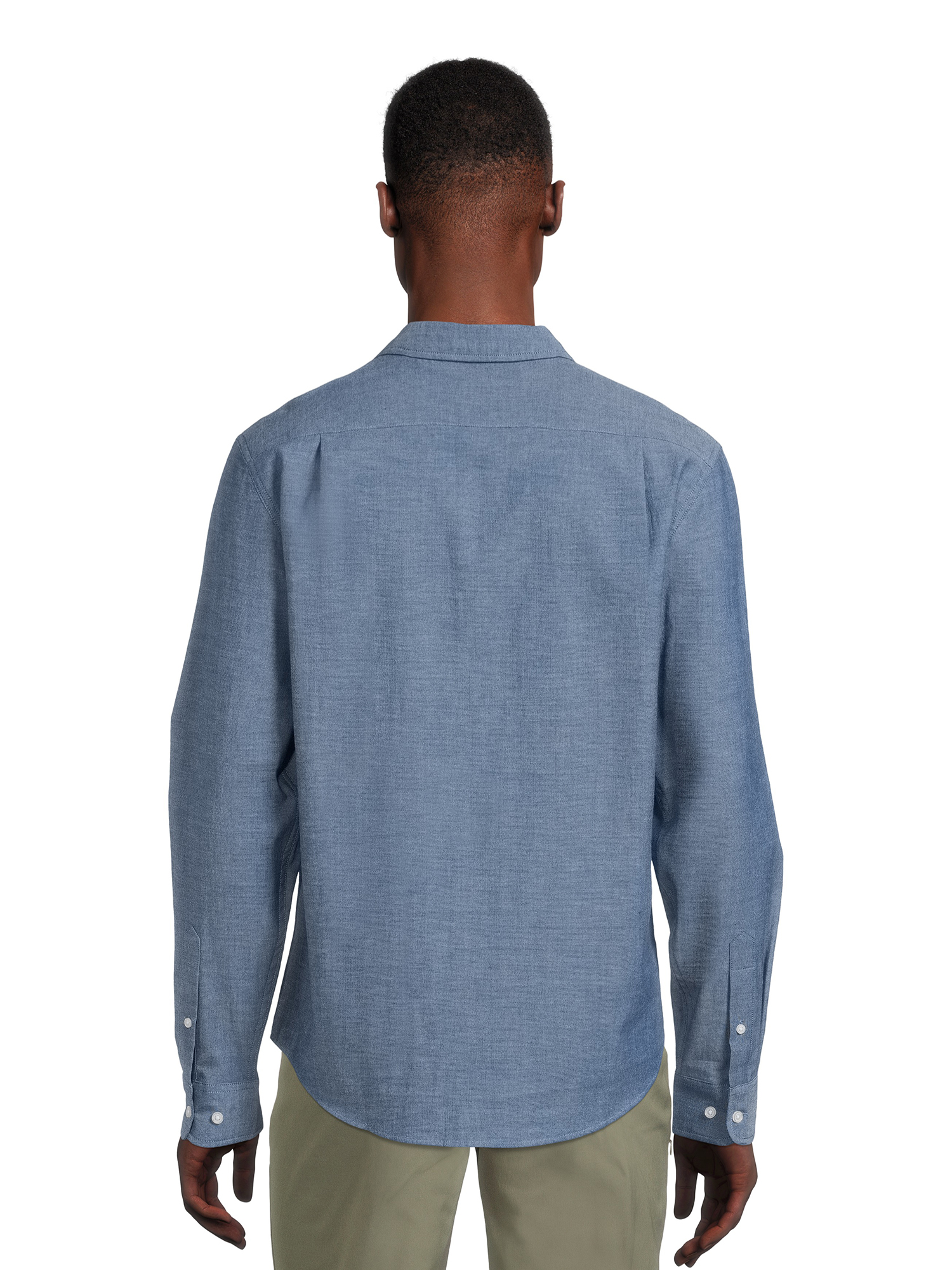 George Men's Poplin Shirt with Long Sleeves