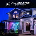 thumbnail image 2 of Monster Smart Curtain Lights RGBIC + Multiwhite, 520 LEDs, 4.9ft x 6.5ft, App & Voice Controlled, Sound Reactive, Indoor/Outdoor, 2 of 8