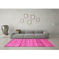 thumbnail image 3 of Ahgly Company Indoor Rectangle Abstract Pink Modern Area Rugs, 2' x 3', 3 of 4