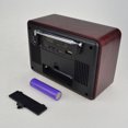 thumbnail image 5 of Portable Radio, Battery Operated Radio with Extra Large Tuning Knob, (Red), 5 of 5