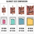 thumbnail image 3 of Customized Blankets with Photos Text for Fathers Mothers, Personalized Custom Wife Husband Flannel Fleece Blanket for Couch Sofa Bedroom Living Room - 30"×40", 3 of 6