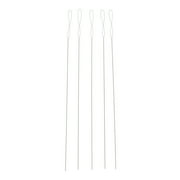 5 pieces bead needle collapsible big eye jewelry tools 0.4mm