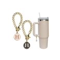 thumbnail image 1 of Letter Charm Accessories Compatible With Stanley Cup 2PCS Initial Name ID Personalized Handle Charm Compatible With Stanley Tumbler, 1 of 4