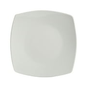 Gibson Home Everyday Square White Stoneware Dinnerware Set, 40-Piece