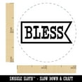 thumbnail image 2 of Bless in Flag Self-Inking Rubber Stamp Ink Stamper - Lime Green Ink - Mini 1/2 Inch, 2 of 7