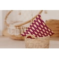 thumbnail image 4 of Simply Daisy 20" x 20" Ikat Tears Decorative Throw Pillow, Dusty Rose, 4 of 4