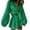 A1-Green, variant on Two Piece Sets for Women Long Sleeve Button Down Lapel Shorts Vacation Outfits,White,M
