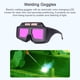 thumbnail image 3 of Ventana grande Gafas de soldadura que cambian de color automáticamente Gafas de soldadura Carevas Gafas de protección, 3 of 7