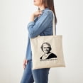 thumbnail image 3 of CafePress - Maria Montessori Tote Bag - Unisex Canvas Tote Bag, Beige, 1-Piece, 3 of 6
