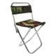thumbnail image 1 of Silla plegable portátil de gran tamaño para pesca, práctica silla de camping para pesca al aire libre (camuflaje), 1 of 7