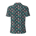 thumbnail image 4 of Rocae Amanita Mushroom for Men's Short Sleeve Polo Shirt, Quick Drying Performance Moisture Wicking Sports Men's Golf Shirt Small, 4 of 9