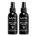thumbnail image 1 of NYX PROFESSIONAL MAKEUP Makeup Setting Spray - Matte Finish (Pack Of 2), Vegan Formula (Packaging May Vary), 1 of 1