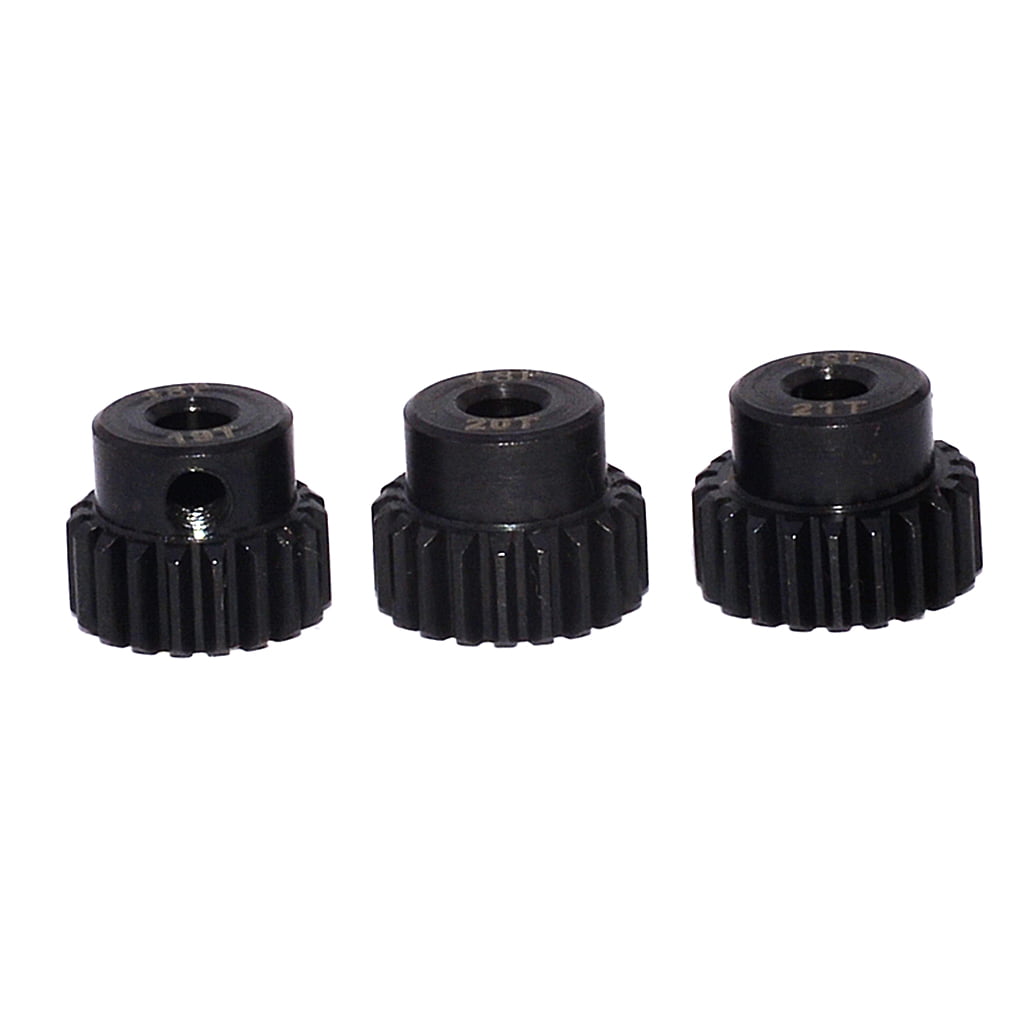 RC Accessory 48DP Pinion 19T 20T 21T Gear for 1/10 Racing Car Motor