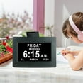 thumbnail image 6 of Skegnu Loud Alarm Clock Picture Video Playback Electronic Photo Album,7 Inch Digital Electronic Photo Frame,Gift For Family,LCD Digital Photo Frame Alarm Clocks for Kids, 6 of 7