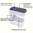 thumbnail image 4 of LNGOOR 1pc Portable 24W Mini LED Nail Lamp with Timer for Quick Gel Nail Drying  USB Rechargeable for Travel Manicure Art DIY, 4 of 6