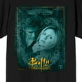 thumbnail image 2 of Buffy The Vampire Slayer Buffy Anne & Angel Crew Neck Short Sleeve Men's Black T-shirt-4XL, 2 of 4