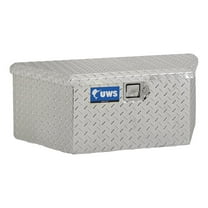 UWS EC20411 34-Inch Heavy-Wall Aluminum Trailer Tongue Tool Box with Low Profile, RigidCore Lid