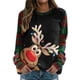 thumbnail image 4 of Suéteres navideños feos, suéteres de gran tamaño, sudaderas con estampado divertido en 3D para fiestas navideñas, sudaderas para fiestas, cumpleaños y Navidad, 2024, 4 of 5