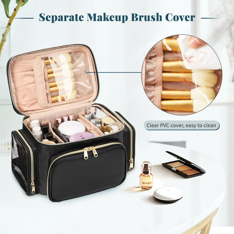 Two compartment makeup bag hotsell